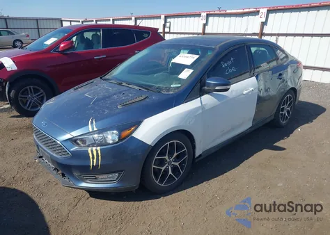 2018 Ford Focus Sel from USA, damaged, VIN 1FADP3H26JL313791
